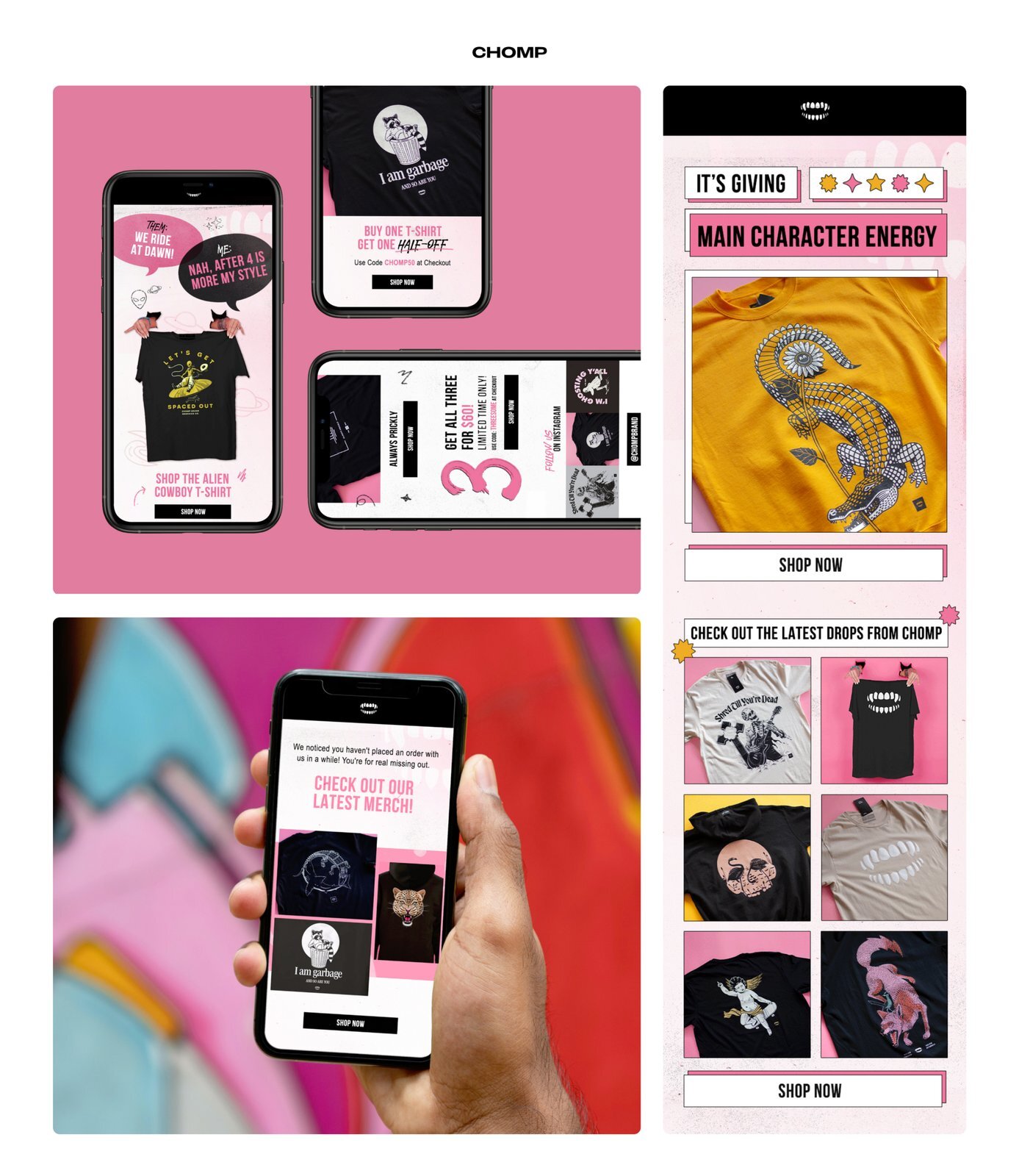 Chomp email marketing work