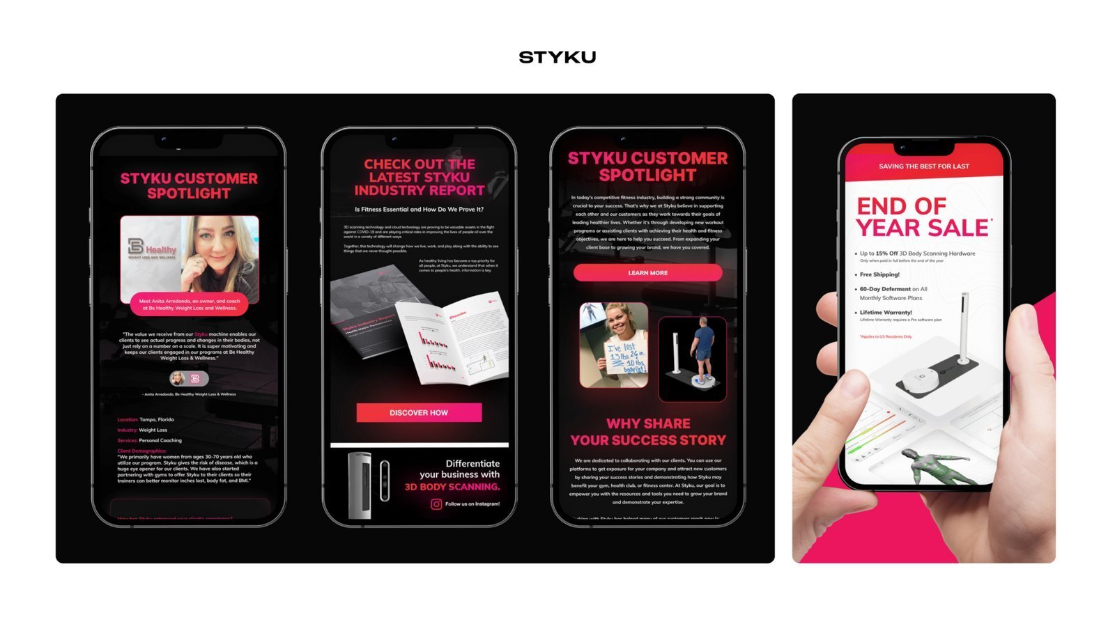 Styku email marketing work